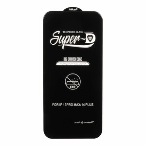 محافظ صفحه نمایش شیشه ای Apple iPhone 13 Pro Max - Full Cover Super D Mietubl - ESD - مشکی (بدون پک) - NTC ORG