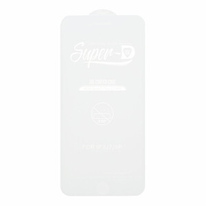 محافظ صفحه نمایش شیشه ای Apple iPhone 6 ‌Plus / iPhone 6S Plus / iPhone 7 Plus / iPhone 8 Plus - Full Cover Super D Mietubl - ESD - سفید (بدون پک) - NTC ORG