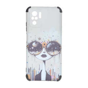 قاب طرح دار بامپردار Xiaomi Redmi Note 10 4G / Redmi Note 10S / Poco M5S - کد 11783