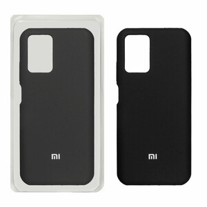 قاب سیلیکونی پاک کنی اورجینال Xiaomi Redmi Note 10 4G / Redmi Note 10S / Poco M5S - مشکی (پک اصلی)
