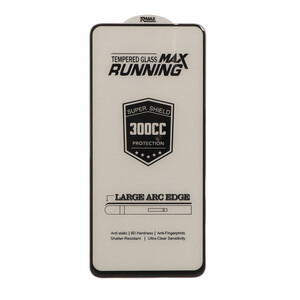 محافظ صفحه نمایش شیشه ای Running Max Anti Static Big Curved مدل Xiaomi Redmi Note 12S / Redmi Note 11 4G / Redmi Note 11S / Redmi Note 10 4G / Redmi Note 10S / Poco M5S / Poco M4 Pro 4G (بدون پک)