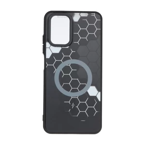 قاب Hexagon طرح مگ سیف Xiaomi Redmi Note 10 4G / Redmi Note 10S / Poco M5S - سفید