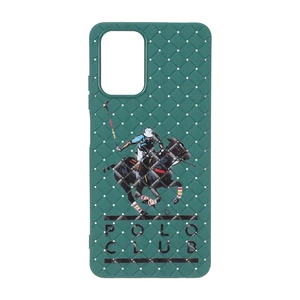 قاب حصیری طرح Polo دور لنز براق Xiaomi Redmi Note 10 4G / Redmi Note 10S / Poco M5S - سبز