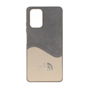قاب North Face طرح جیر دو تکه Xiaomi Redmi Note 10 4G / Redmi Note 10S / Poco M5S - خاکستری