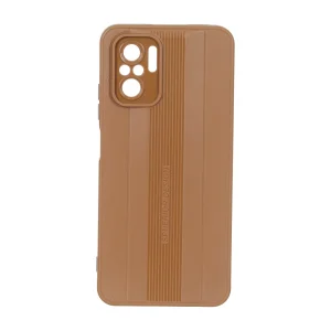 قاب Spuerior Design محافظ لنزدار Xiaomi Redmi Note 10 4G / Redmi Note 10S / Poco M5S - عسلی