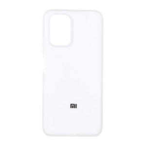 قاب دو لایه مات لوگودار Xiaomi Redmi Note 10 4G / Redmi Note 10S / Poco M5S - سفید