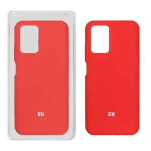 قاب سیلیکونی پاک کنی اورجینال Xiaomi Redmi Note 10 4G / Redmi Note 10S / Poco M5S - قرمز (پک اصلی)