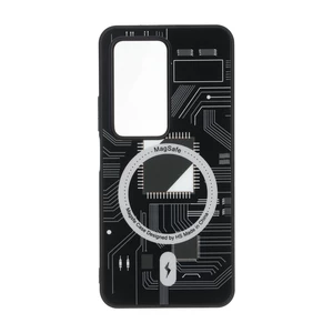 قاب تکنولوژی مات طرح مگ سیف Xiaomi Redmi 15 4G - مشکی