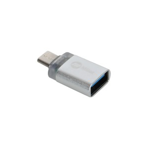 تبدیل Miller OTG USB To Type-C مدل MO-208 - نقره ای (گارانتی پارتیان پایا)