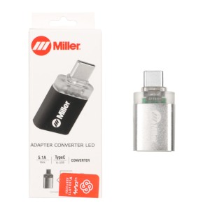 تبدیل Miller OTG USB To Type-C مدل MO-208 - نقره ای (گارانتی پارتیان پایا)