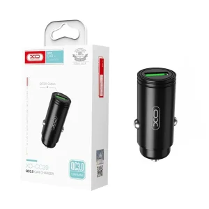 شارژر فندکی فست تک پورت XO مدل XO-CC39 18W - مشکی