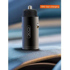 شارژر فندکی فست تک پورت XO مدل XO-CC39 18W - مشکی