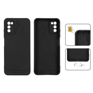 قاب Gear4 کبریتی Samsung Galaxy A03s / A02s - مشکی