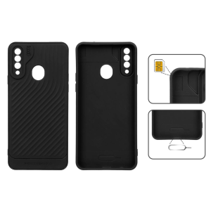 قاب Gear4 کبریتی Samsung Galaxy A20s - مشکی