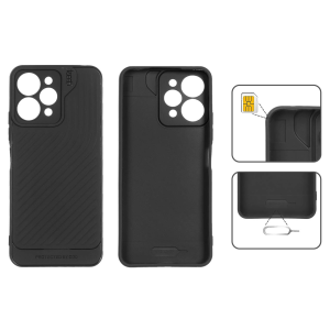 قاب Gear4 کبریتی Xiaomi Redmi 12 / Poco M6 Pro 5G - مشکی