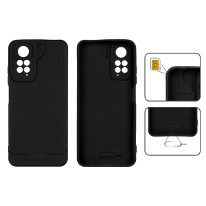 قاب Gear4 کبریتی Xiaomi Redmi Note 11 4G / Redmi Note 11S - مشکی