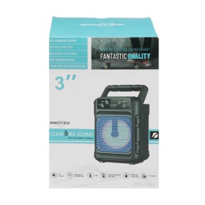 اسپیکر بی سیم Greatnice مدل GTS-1361 - نقره ای
