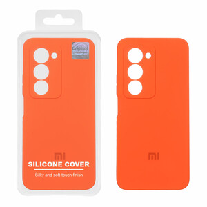 قاب سیلیکونی پاک کنی اورجینال Master Quality مدل Xiaomi Redmi 15 4G - نارنجی (پک دار)