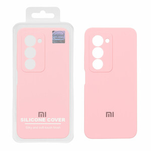 قاب سیلیکونی پاک کنی اورجینال Master Quality مدل Xiaomi Redmi 15 4G - صورتی (پک دار)