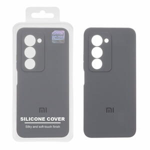 قاب سیلیکونی پاک کنی اورجینال Master Quality مدل Xiaomi Redmi 15 4G - خاکستری (پک دار)