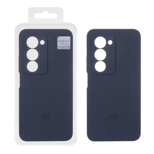 قاب سیلیکونی پاک کنی اورجینال Master Quality مدل Xiaomi Redmi 15 4G - سرمه ای (پک دار)