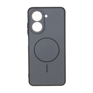 قاب Soft طرح مگ سیف محافظ لنزدار Xiaomi Redmi A5 / Poco C71 - خاکستری
