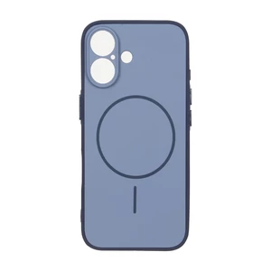 قاب Soft طرح مگ سیف محافظ لنزدار Apple iPhone 16 - آبی
