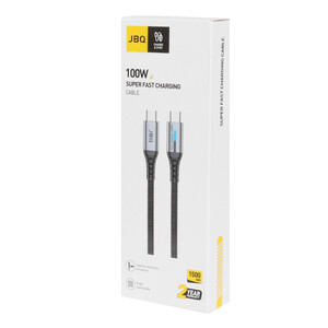 کابل شارژ 1.5 متری PD و فست JBQ Type-C to Type-C مدل CA-1100 - مشکی