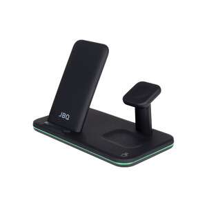 شارژر وایرلس چهار کاره  JBQ مدل WLC-31 - مشکی (گارانتی یکساله رصاصی)