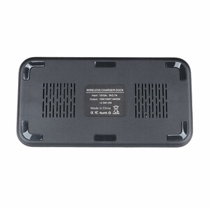 شارژر وایرلس چهار کاره  JBQ مدل WLC-31 - مشکی (گارانتی یکساله رصاصی)