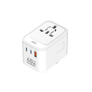 شارژر دیواری فست و PD چند پورت JBQ مدل UT-401W 45W - سفید (گارانتی یکساله رصاصی)