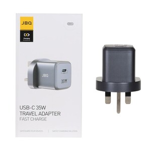 شارژر دیواری فست و PD تک پورت JBQ مدل WC-611G 35W - خاکستری (گارانتی یکساله رصاصی)