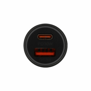 شارژر فندکی PD و فست دو پورت JBQ مدل Metal Shine C756962 به همراه کابل شارژ Type-C To Type-C - مشکی (گارانتی یکساله رصاصی)