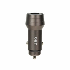 شارژر فندکی فست و PD دو پورت JBQ مدل CC-420CC 48W همراه با کابل Type- to Type-C - خاکستری (گارانتی یکساله رصاصی)