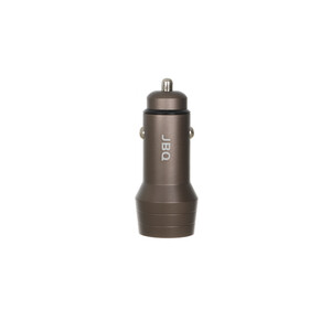شارژر فندکی PD و فست دو پورت JBQ مدل C458534 48W به همراه کابل شارژ Type-C To Lightning - قهوه ای (گارانتی یکساله رصاصی)