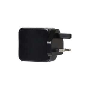 شارژر دیواری فست دو پورت JBQ مدل HC-12F2 30W همراه با کابل Type-C - مشکی (گارانتی یکساله رصاصی)