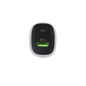 شارژر فندکی فست و PD دو پورت JBQ مدل CC-7382 38W - مشکی (گارانتی یکساله رصاصی)