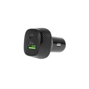 شارژر فندکی فست و PD دو پورت JBQ مدل CC-7382 38W - مشکی (گارانتی یکساله رصاصی)
