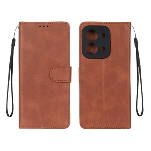 کیف موبایل مگنتی Xiaomi Redmi 15C / Poco C85 - قهوه ای کد 1