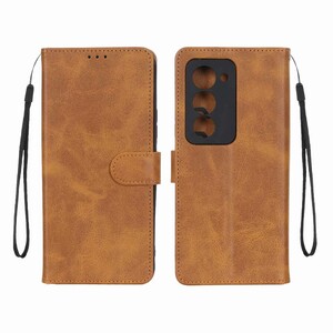 کیف موبایل مگنتی Xiaomi Redmi 15 4G  - عسلی کد 1