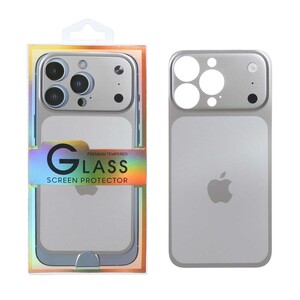 کاور تبدیل پشت گوشی مدل iPhone 16 Pro به Apple iPhone 17 Pro - نقره ای (پک دار)