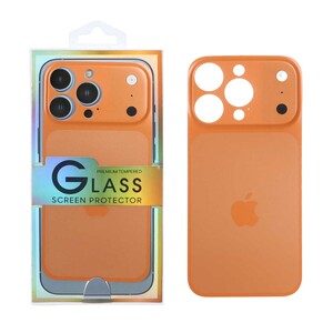 کاور تبدیل پشت گوشی مدل iPhone 13 Pro به Apple iPhone 17 Pro - نارنجی (پک دار)