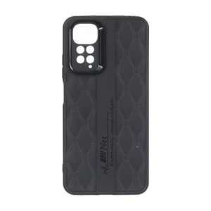 قاب پافر لوزی Imagination دور لنز براق Xiaomi Redmi Note 11 4G / Redmi Note 11S - مشکی