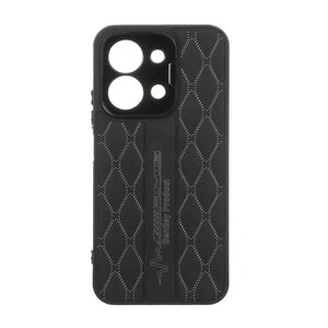 قاب پافر لوزی دور لنز براق Xiaomi Redmi 15C / Poco C85 - مشکی