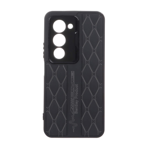 قاب پافر لوزی دور لنز براق Xiaomi Redmi 15 4G - مشکی