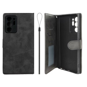 کیف موبایل مگنتی درجه یک داخل خز MNC Plus مدل Samsung Galaxy Note20 Ultra - مشکی