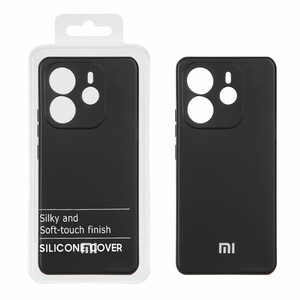 قاب نیو سیلیکون محافظ لنزدار RFF مدل Xiaomi Redmi Note 14 4G - مشکی (پک دار)