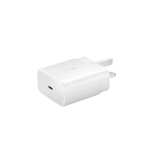 شارژر دیواری سه پین PD و فست تک پورت SAMSUNG Type-C مدل 45W - سفید - DST (گارانتی شش ماهه) - درجه یک