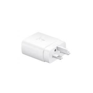 شارژر دیواری سه پین PD و فست تک پورت SAMSUNG Type-C مدل 45W - سفید - DST (گارانتی شش ماهه) - درجه یک