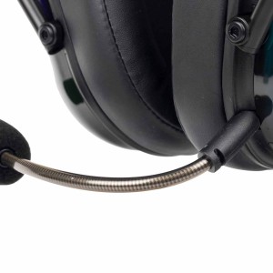 هدفون باسیم گیمینگ Hiska مدل GHR-07 - مشکی